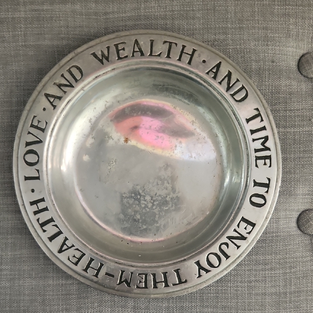 Wilton Silver Decorative Plate